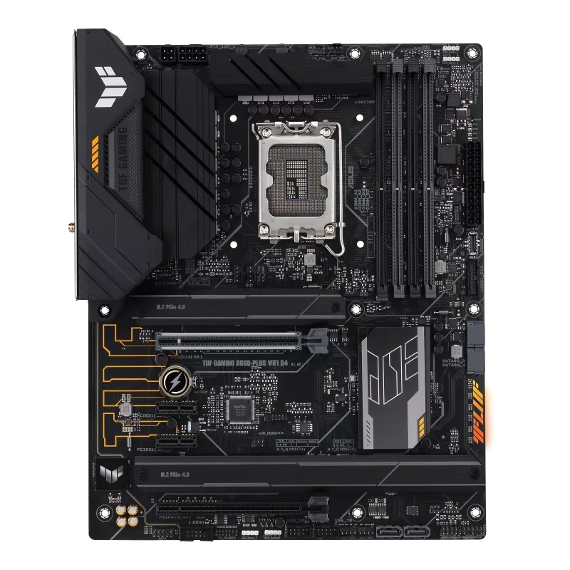 ASUS MOTHERBOARD TUF GAMING B660-PLUS WIFI D4 Intel B660 LGA 1700 DDR4