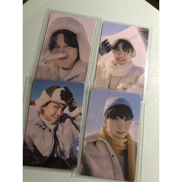 JIMIN NAMJOON JHOPE HOSEOK WINTER PACKAGE WINPACK PC BTS PHOTOCARD