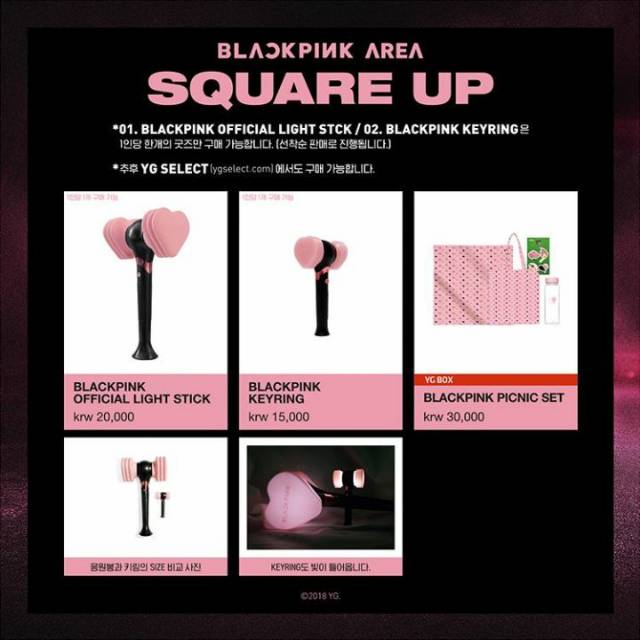 [DP] PO BLACKPINK LIGHTSTICK KEYRING ko