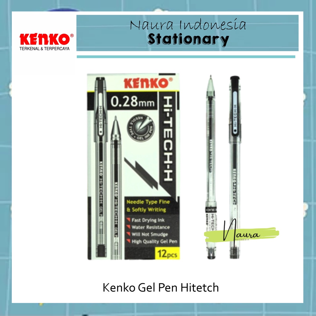 

[1 PACK] Hitech Hitec Kenko 0.28 | Pulpen Kenko