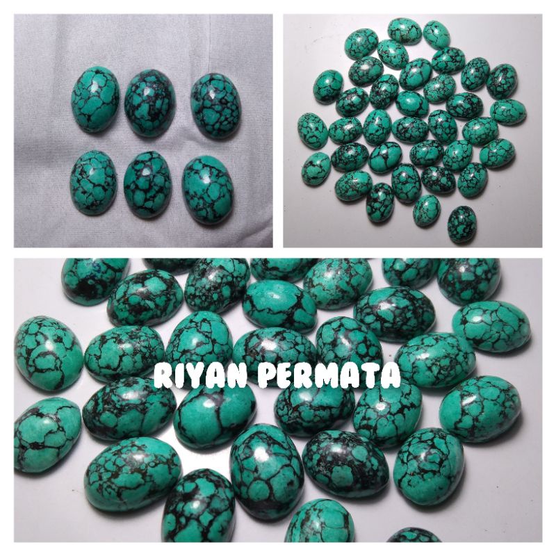 Batu pirus urat/serat hitam