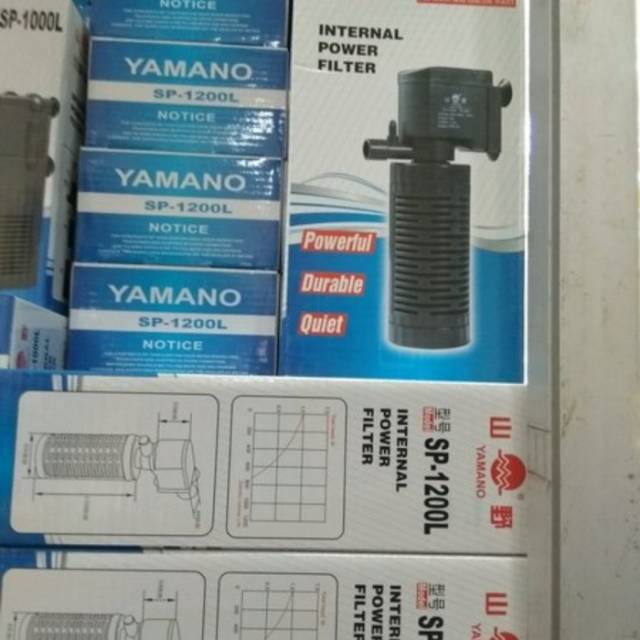 FILTER INTERNAL YAMANO SP-1200L FILTER AQUARIUM YAMANO SP1200L