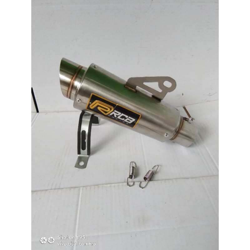 Termurah selincer selencer knalpot Racing RCB sok diameter 50 mm untuk semua motor rcb-2