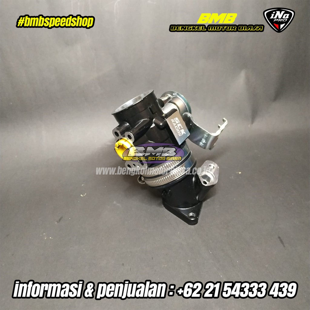 THROTTLE BODY TB SONIC GTR RS150 34 36 MM SCK RACING