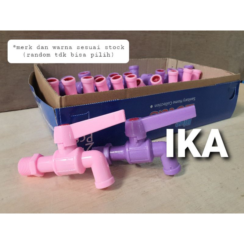 Kran Air Tembok dan Taman - 1/2 Inch - High Quality ( GROSIR 1 KOTAK = 24 BUAH ) HARGA GROSIR ECER TERMURAH KRAN TEMBOK AIR  STABILO ½ INCH MURAH KUAT