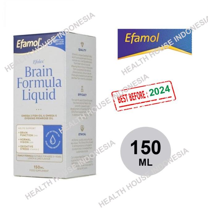 Efamol Efalex Brain Formula Liquid (150ml) Lc
