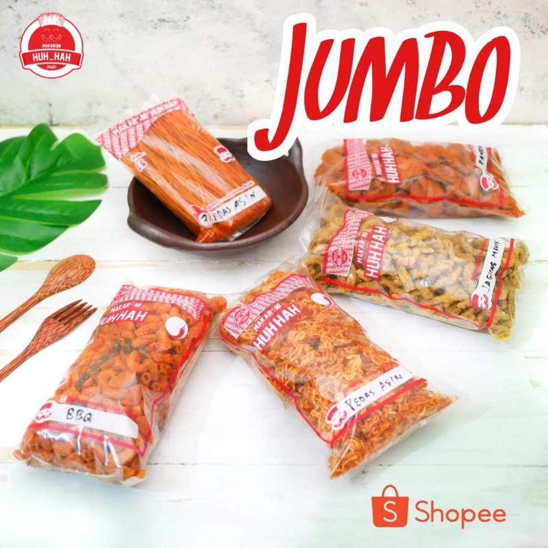 

Kemasan Jumbo All Item Makaroni Huhhah Pedas Daun Jeruk