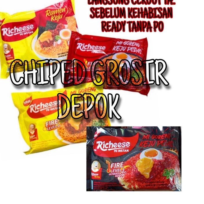 

Terbaru 2.2 PROMO KHUSUS HARI INI!!! (READY) mie goreng keju richeese / mie goreng viral keju level 0 dan 3