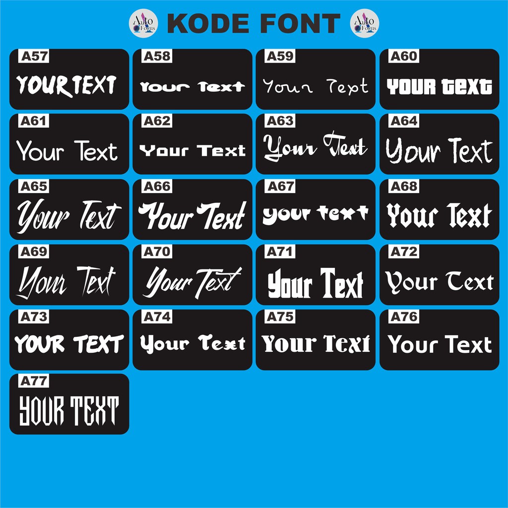 STIKER HARTA TAHTA, STIKER NAMA (COSTUM REQUEST) GIVE AWAY ANDROID-6