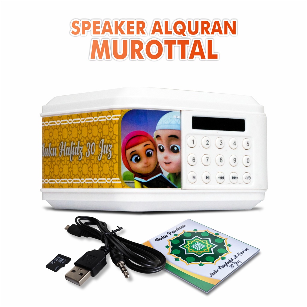 Murotal Speaker Alquran Murottal 30 Juz 16 GB Speaker Quran Murotal Spiker Alquran Murah