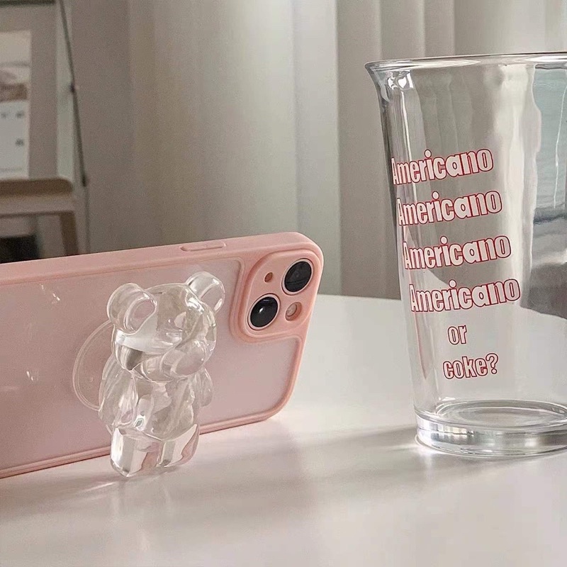 GUMMY BEAR - Griptok 3D Resin Transparan/ Phone Holder/ Phone Grip High Quality