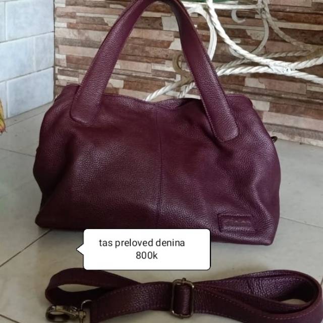 preloved Tas Kulit Denina