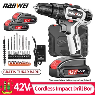 Jual Mesin Bor Cordless Bor Baterai Bor Listrik Beton Besi Kayu Full