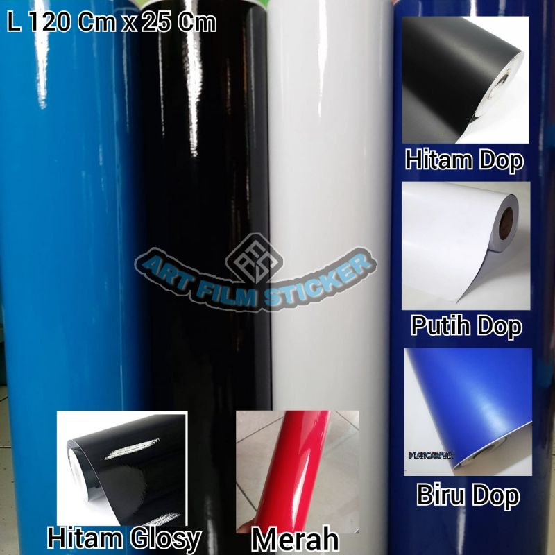 WallStiker Lemari Putih Doff/Stiker Vinyl/Stiker Meja/Stiker Marmer
