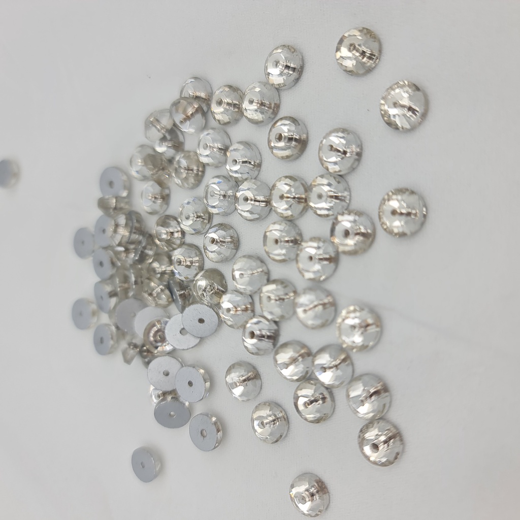 swarovski super bolong tengah bentuk bulat dijual per GROSS (144pis)