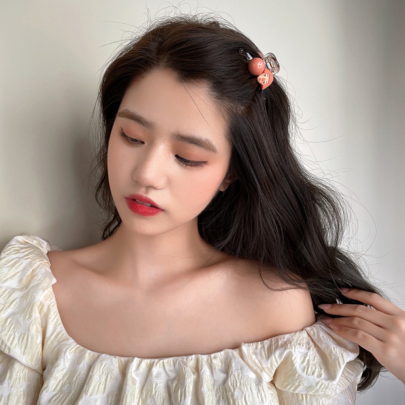 Jepit Rambut Badut Lucu Playful Gadis Korea Manis Lucu Jepit grabbing