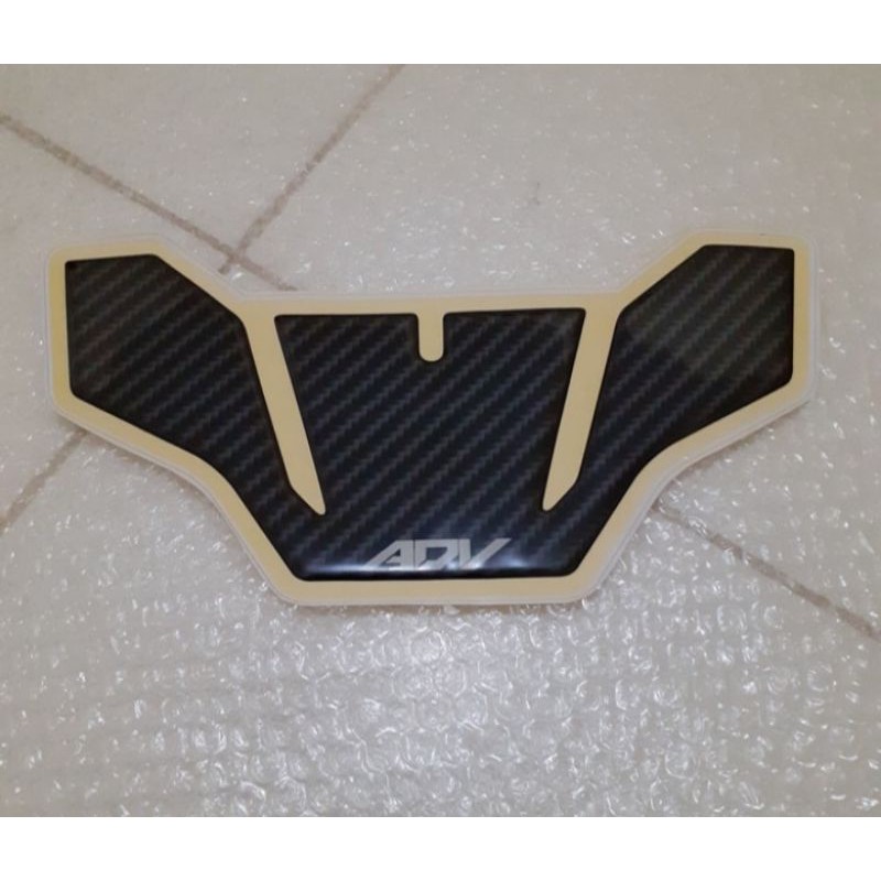 Stiker tailpad lampu stop Honda ADV 160 ADV 150 carbon resin premium