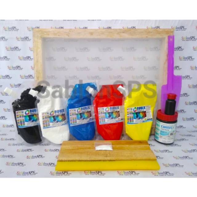 PAKET SABLON PEMULA PLASTISOL Shopee Indonesia PAKET SABLON PEMULA PLASTISOL Shopee Indonesia