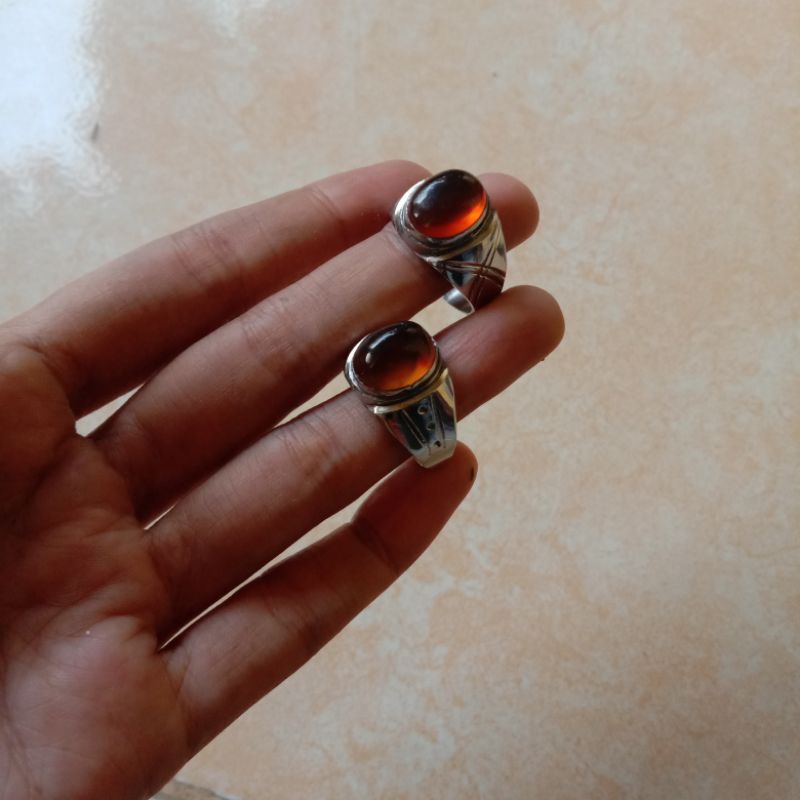 CINCIN BATU AKIK GETAH KATILAYU 100% ASLI