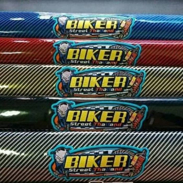 JOK MOTOR KULIT SARUNG JOK MOTOR KARBON KEVLAR CARBON BIKER ORI