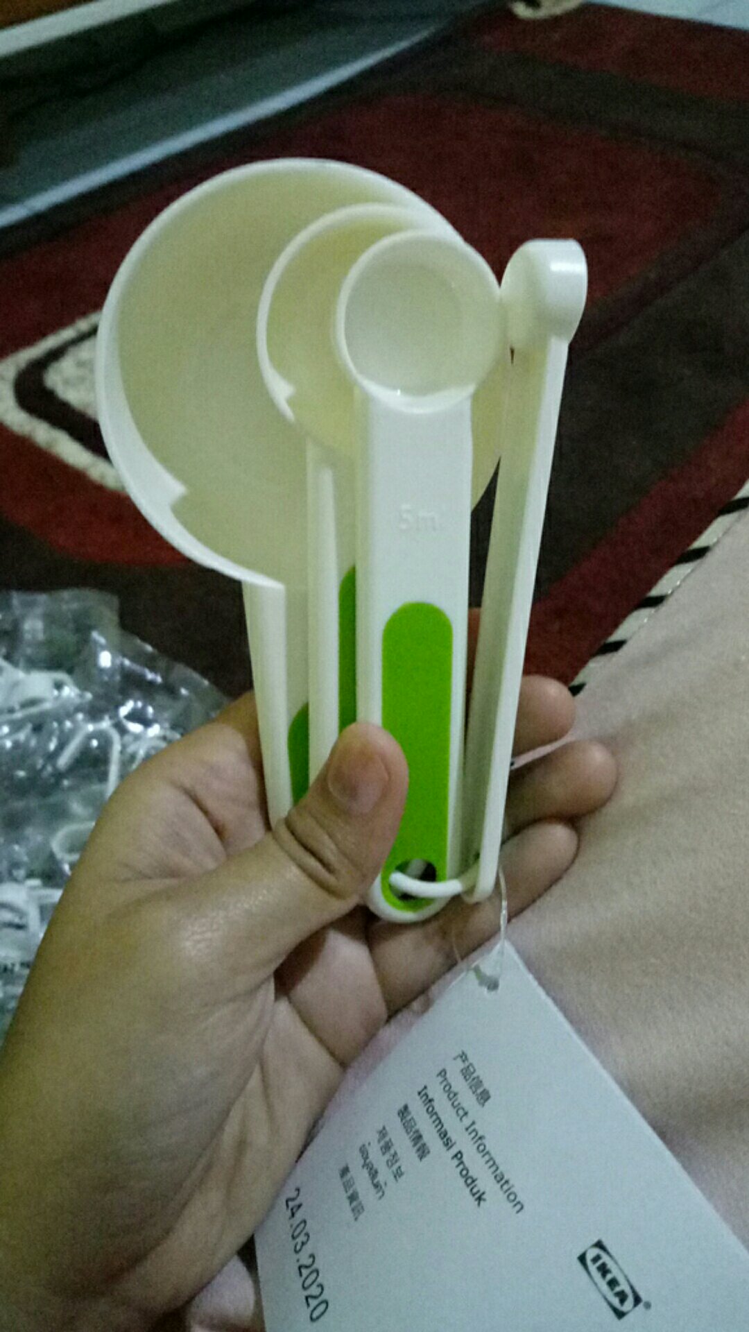 Stam Sendok Ukur Atau Sendok Takar Isi 4 Bh