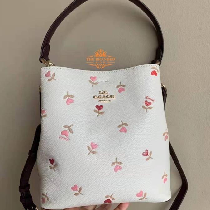 Tas Coach 2811 IMSDB Love Flower Town Bucket Bag Small