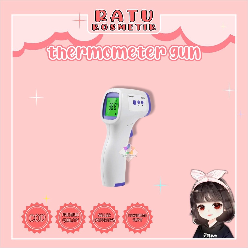 ❤ RATU ❤ THERMOMETER GUN INFRARED DIGITAL - THERMO METER GUN MERK QY EWQ 01 - TERMOMETER ORIGINAL