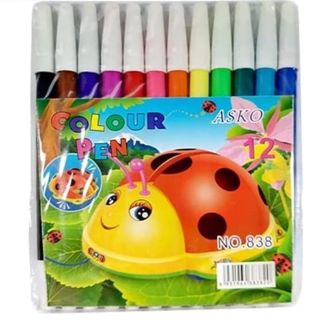 PENSIL SPIDOL PER SET 12 WARNA ( SUPER MURAH )