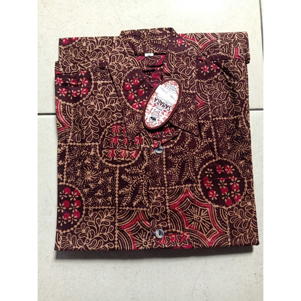 HEM BATIK ANAK/KEMEJA ANAK TANGGUNG /KEMEJA BATIK ANAK  PEKALONGAN /