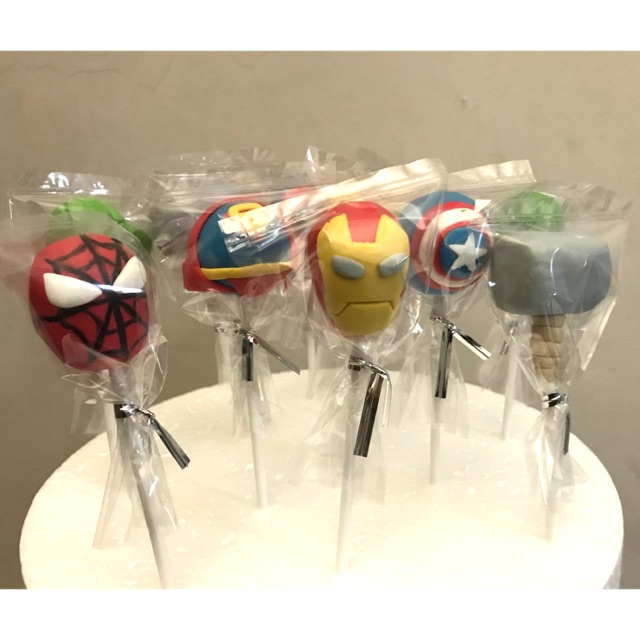 

Cakepops tema Avengers