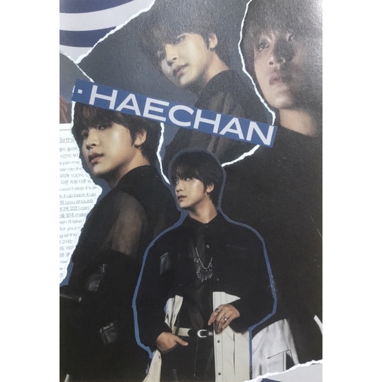 

HAECHAN NCT COLLAGE BINDER