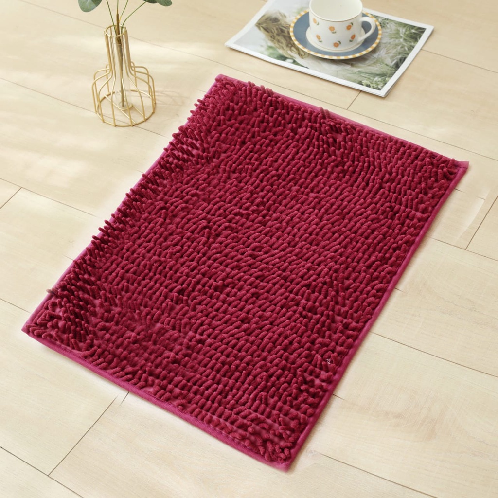 VL - COD MURAH KESET CENDOL DOFF BEST HOME  ALAS BINTIK - MICROFIBER DOV , ANTI SLIP DOOR MAT,