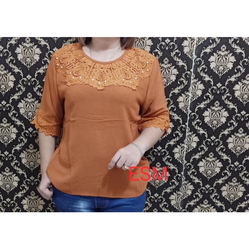 blus katun import