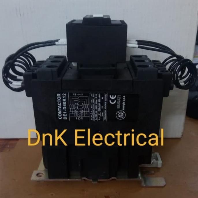 Contactor / Kontaktor Ducati 25kvar 230V 50HZ ada stock