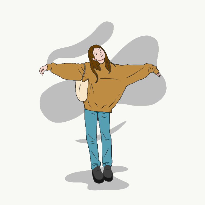 Vector art ilustrasi wajah kartun