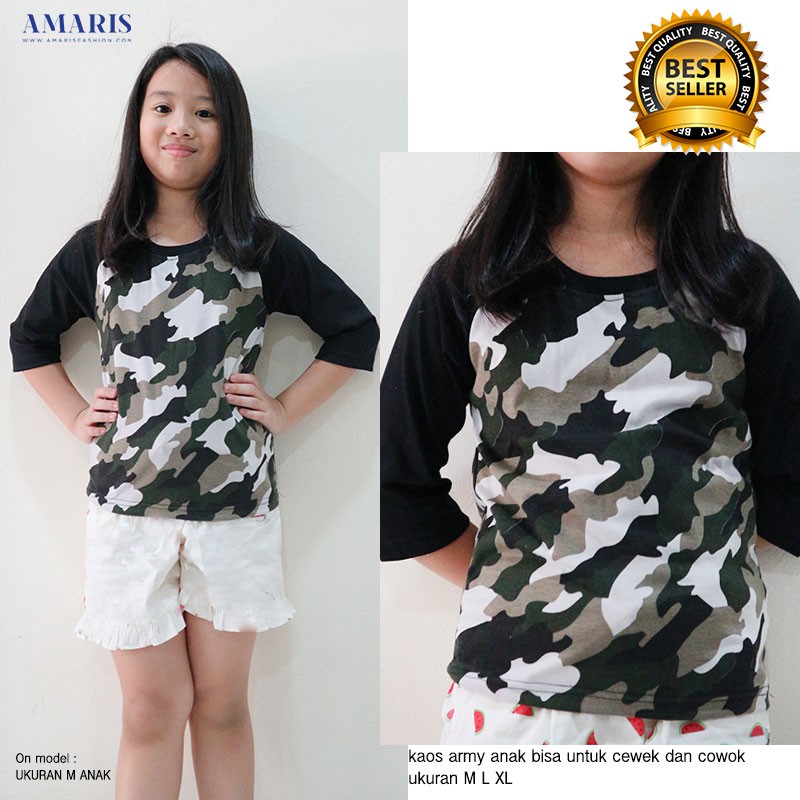 103+ Model Baju Army Anak Perempuan Gratis