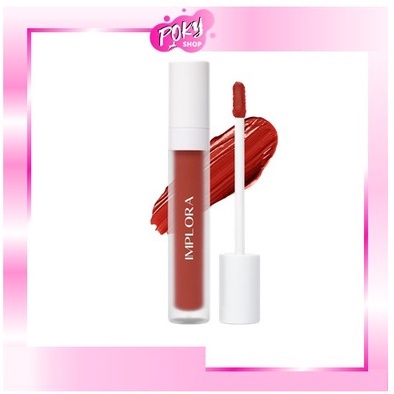 POKY - IMPLORA LIP VELVET WITH VITAMIN E &amp; OMEGA 3 6 9 SHADE PELEMBAB CREAM TINT