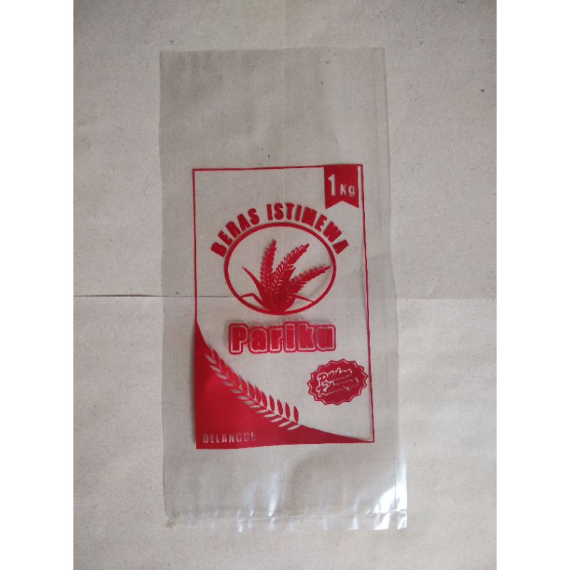 PLASTIK KEMASAN PUPUK 1 KG SABLON CUSTOM 1 WARNA