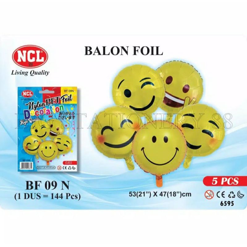 Balon Nylon Foil NCL / Balon Motif