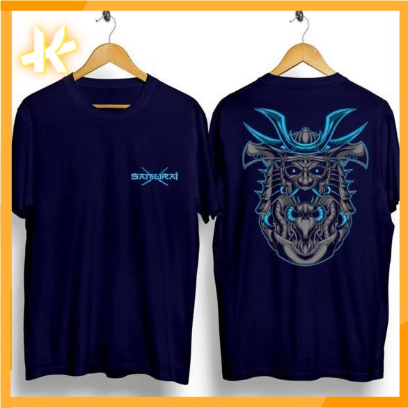 C59 / SAMURAII X BLUE / KAOS PRIA / KAOS DISTRO / KAOS MURAH PRIA