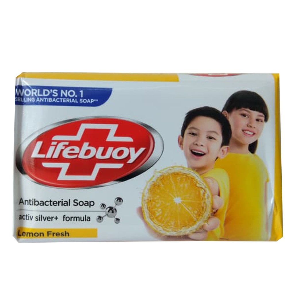 Sabun Batang Lifebuoy Lemon Fresh Sabun Mandi 75gr Indonesia