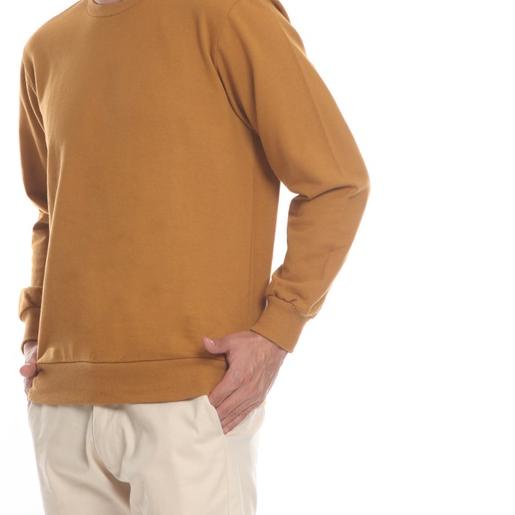 ❄ MANZONE Sweater Pria Slim Fit DIOR - Mustard ♟