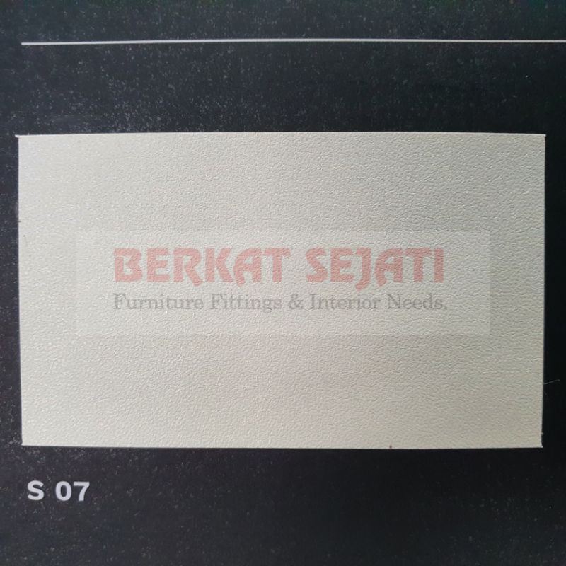 Supercon PUTIH DOFF 07 Pelapis Furniture Mebel not Tacosheet Decosheet