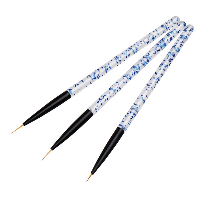 # Kaos T-Shirt Wanita Lengan Pendek Motif Print #3pcs Brush Profesional Untuk Kutek UV Gel