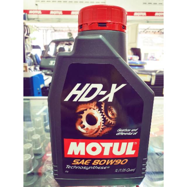 Oli Motul HD-X / HDX 80w.90 API GL-5 1 liter / oli transmisi manual motul / oli gardan motul