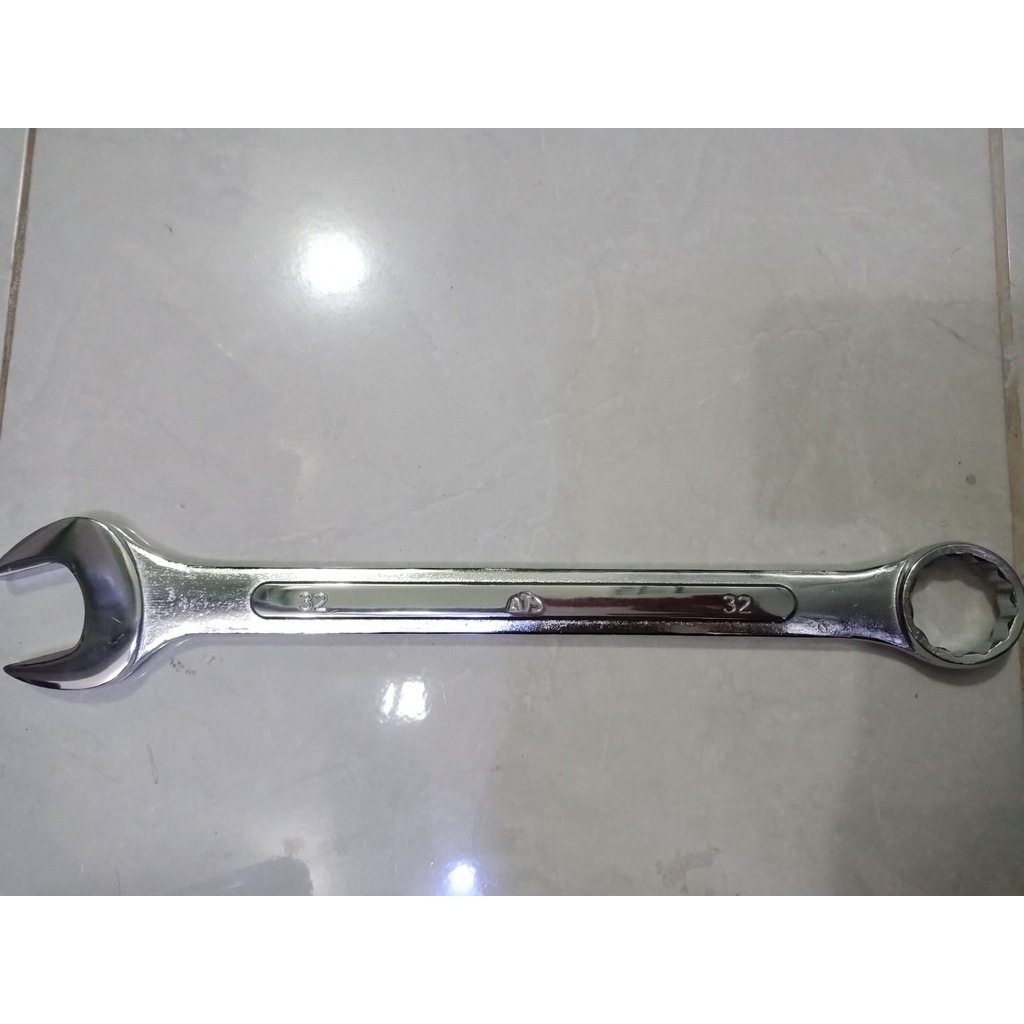 ATS Kunci ring pas uk 32 mm Kunci kombinasi 32mm Combination wrench