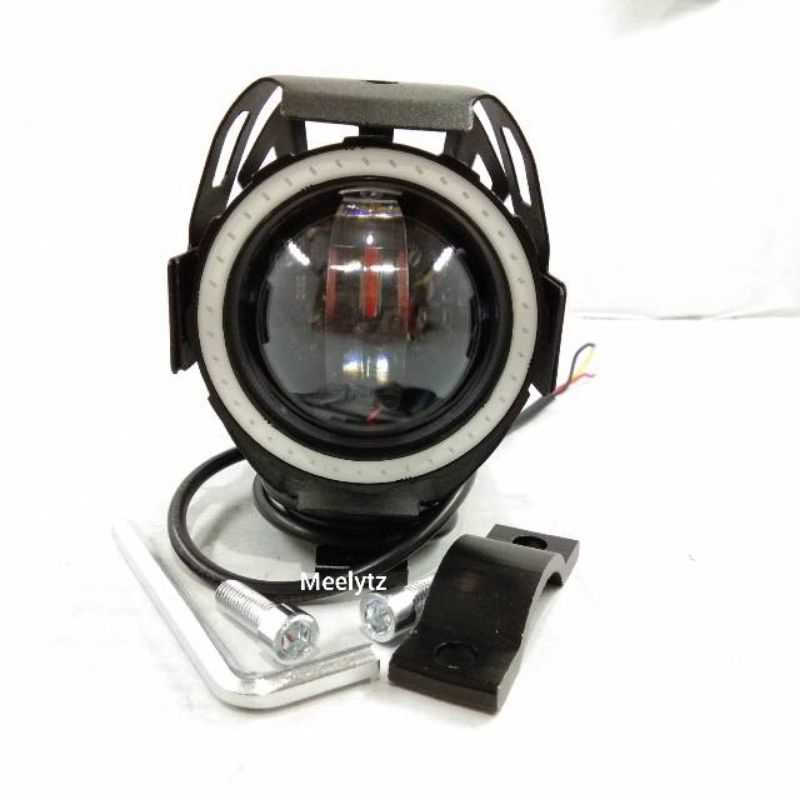 Lampu tembak sorot LED Cree U7 mini AE DE biru merah  waterproof