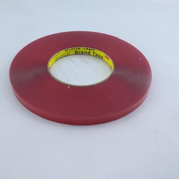 

✴ Double Tape 3m Transparan Clear Lebar 1cm Panjang 15 Meter ○