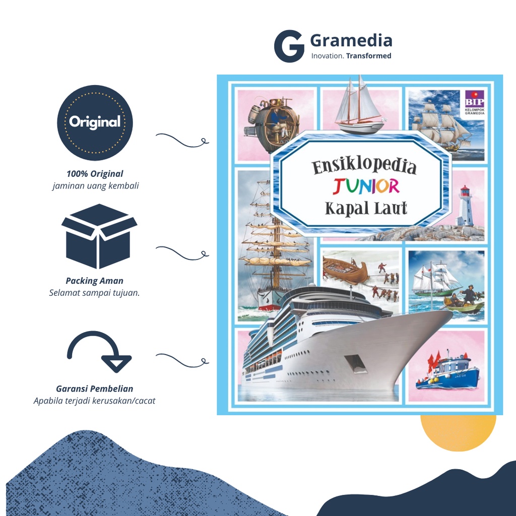Gramedia Cikupa-Ensiklopedia Junior : Kapal Laut