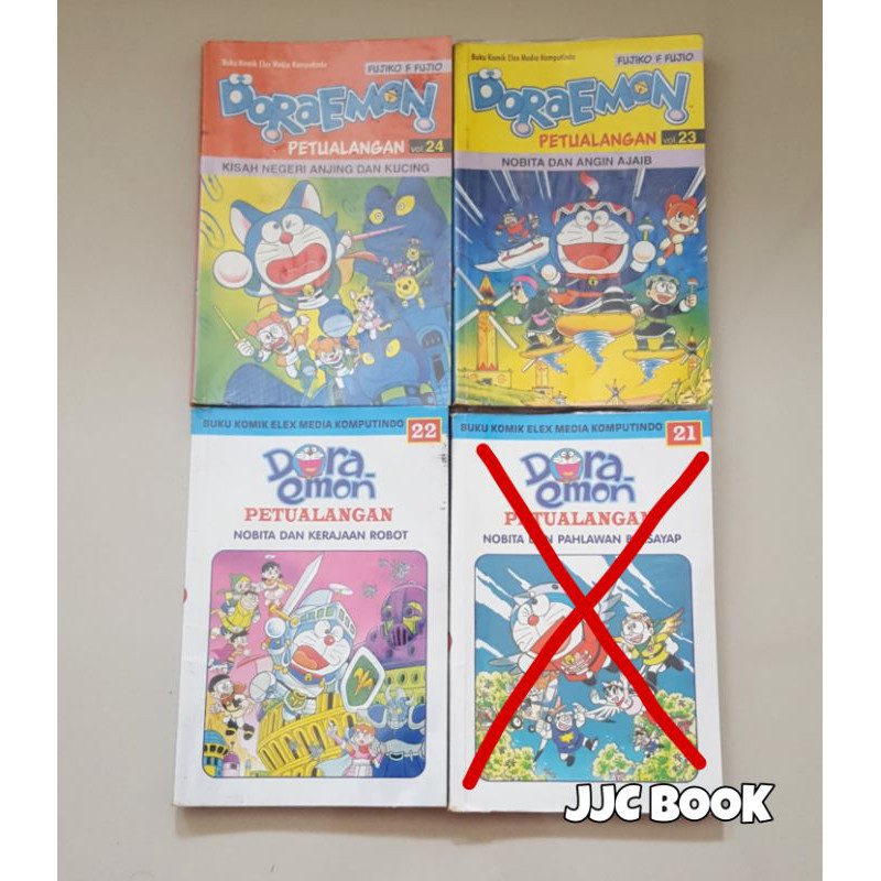Komik Doraemon Edisi Petualangan No. 22-24